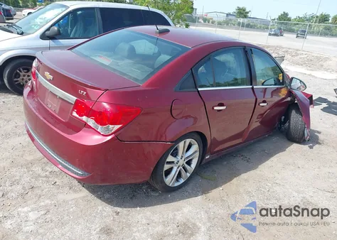 2015 Chevrolet Cruze Ltz из США, поврежденный, VIN 1G1PG5SB8F7203166